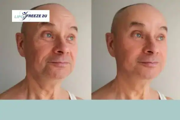 HIFU Non-Surgical Facelift Treatment Henley-on-Thames Results before and after of mans face lift
