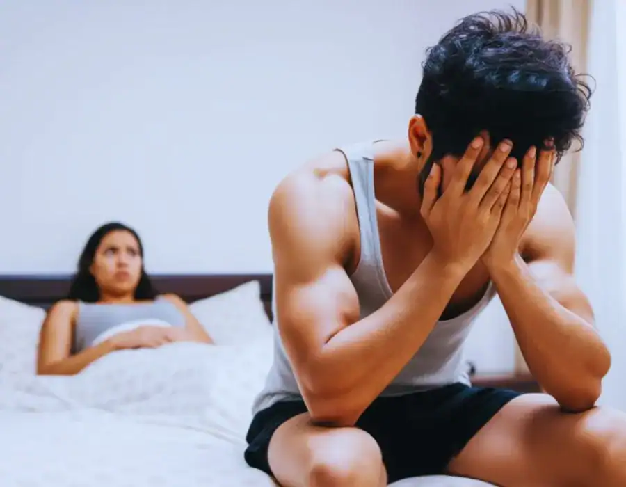 Image of upset man in need of erectile dysfunction treatment Henley-on-Thames