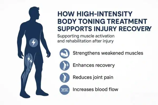 Body toning treatment Henley-on-Thames to assist in injury repair.